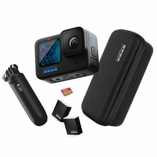 GoPro Hero 11 with Tripod Bundle: Ultimate Adventure Kit